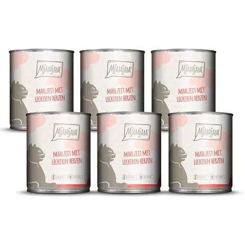 MjAMjAM - Cibo Umido Premium per Gatti Senza Cereali con Carne Extra