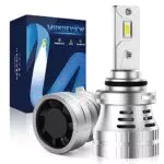 Mondeview Lampadina LED HB4 9006 6000K 60W 10000LM - Design1:1, 400% più Luminosa - Auto Moto - Rotazione 360° - IP68
