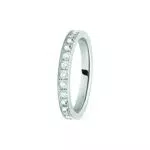 Morellato Anello da Donna in Acciaio e Cristalli - Collezione Love Rings