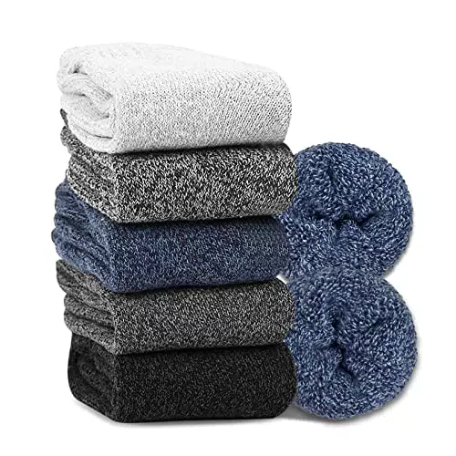 Calze Termiche Uomo Invernali Lana MOSOTECH - Ideale Regalo Natale