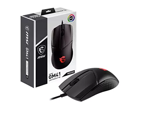 MSI Gaming Mouse Clutch GM41 Lightweight V2 con RGB e NVIDIA Reflex
