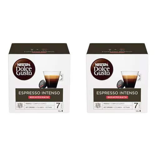 NESCAFÉ DOLCE GUSTO Espresso Intenso Decaffeinato - Confezione da 48 capsule