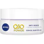 Nivea Q10 Power Trattamento Giorno Anti-Rughe FPS 15, Crema Viso Donna con Q10 Naturale e Creatina