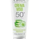 Omia - Crema Solare Protettiva Viso SPF50 con Aloe Vera - Protezione Solare Alta