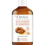 Omia Olio Vergine di Mandorla di Sicilia Puro per il Corpo - Elasticizzante e Nutriente