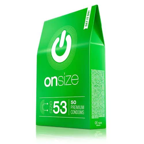 ON Preservativi ONsize Premium Vegani per Uomini