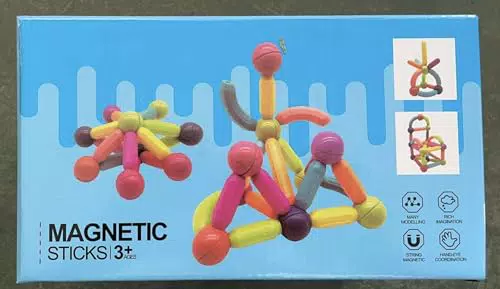 Puzzle Costruzioni Magnetiche - Giochi Montessori Creativi per Bambini