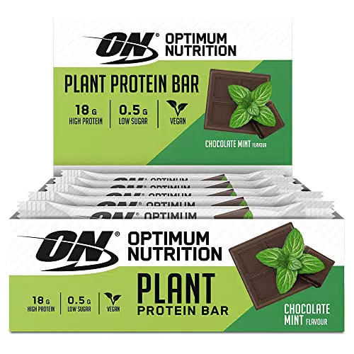Optimum Nutrition Plant Bar - Barrette Proteiche Vegan Menta e Cioccolato