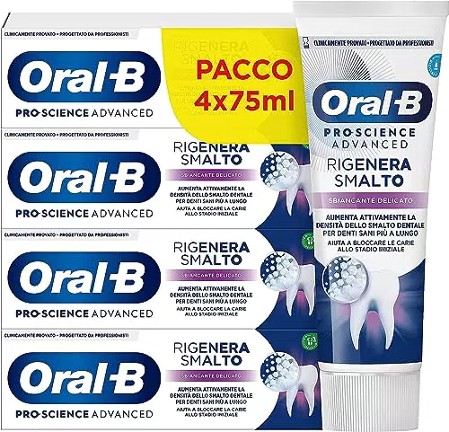 Oral-B Dentifricio Professional Rigenera Smalto Sbiancante