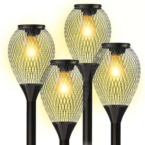 Ortiny Luci Solari da Giardino 2024 - Lampade Solari da Esterno IP65 Impermeabili