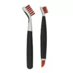 OXO Good Grips Set di Spazzole per Fughe e Pulizia della Casa