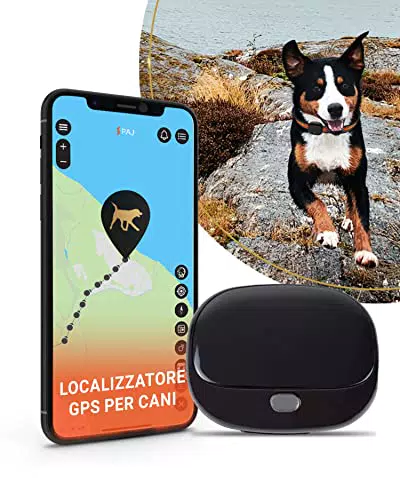 PAJ GPS Pet Finder 4G - Localizzatore per cani con tracciamento in tempo reale