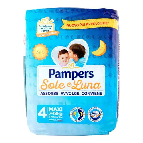 Pampers Sole e Luna - Pannolini Taglia 4