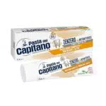 Pasta del Capitano Dentifricio Zenzero Antibatterico Bio - Protezione Completa e Alito Fresco - Made in Italy