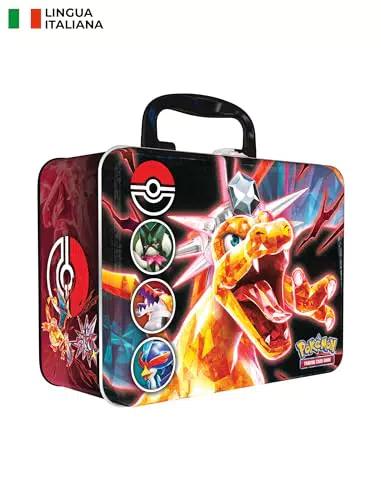 Bauletto da Collezione Pokémon con Carte Promozionali e Buste di Espansione - Edizione Italiana