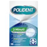 Polident 3 Minuti, Pulitore Quotidiano per Igiene della Protesi Dentale