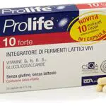 Prolife Integratore Probiotici 10 Miliardi - 20 Capsule da 515 mg