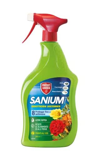 Protect Garden Sanium Insetticida Sistemico Pronto Uso - Elimina Afidi e Cocciniglia