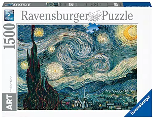 Ravensburger - Puzzle Van Gogh: Notte stellata, Art Collection