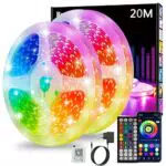Striscia LED Realky con Cambio Colore e Controllo Bluetooth - Decorazione per Camera e Feste