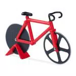 Tagliapizza Bicicletta in Acciaio Inox - Cutter da Cucina Divertente