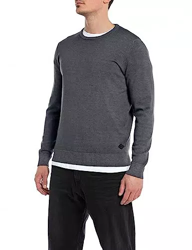 Replay Uk2508 Maglione, 989 Safari