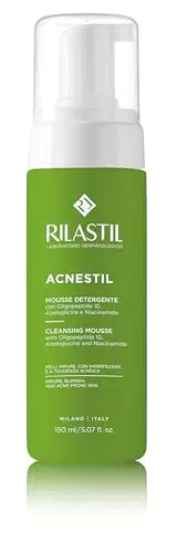 Rilastil Acnestil Mousse Detergente per Pelli Acneiche 150ml