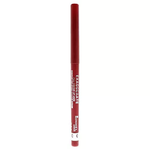 Rimmel London Matita Labbra Automatica Exaggerate - Lunga Durata e Tratto Preciso