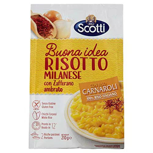 Scotti Risotto alla Milanese con Zafferano Ambrato