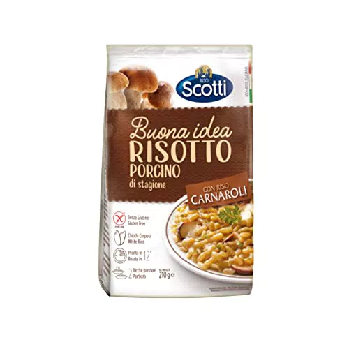 Riso Scotti Risotto Porcino di Stagione Carnaroli Gluten Free