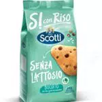Scotti Riso Biscotti con Gocce di Cioccolato Senza Lattosio