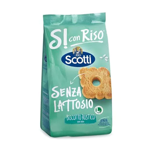 Riso Scotti Biscotti Rustici Senza Lattosio e Olio di Palma