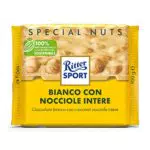 Ritter Sport Cioccolato Bianco con Nocciole Intere e Riso Soffiato