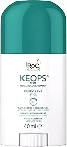 RoC Deodorante Stick KEOPS - Efficacia 24 Ore - Senza Alcool - 40 ml