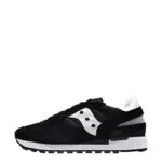 Saucony Shadow - Sneaker da donna nera, bianca e argento