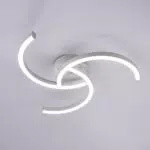 Seamoon Plafoniera Led Soffitto a Spirale 24W per Camera da Letto Soggiorno Cucina Corridoio
