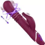 Vibratore Rabbit 3 in 1 per Donna - Stimolatore Clitorideo e Punto G