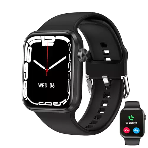 Shepatio Smart Watch Fitness Tracker con Touch Screen da 1,58'' per iOS e Android - Monitor Sonno, SpO2, IP68, Impermeabile