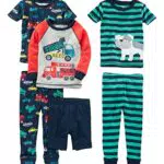 Simple Joys by Carter's 6-Piece Snug Fit Cotton Pajama Set Pigiama