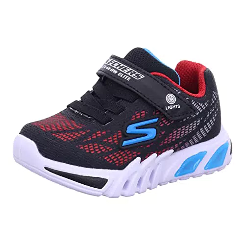 Skechers Sneaker Bambini e Ragazzi in Nero Sintetico