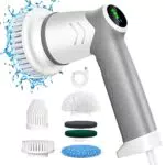 Scrubber Elettrico con 7 Testine Sostituibili per Bagno e Cucina