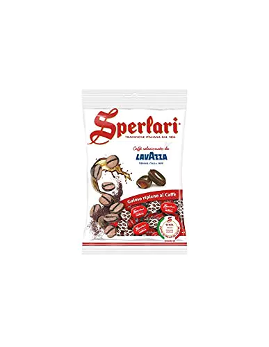 Sperlari - Caramelle Dure Ripiene al Caffè Lavazza, Senza Glutine