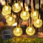 Stanbow Catena Luminosa Solare da Esterno con 60 LED - 8 Modalità Impermeabile IP65 per Giardino e Decorazioni