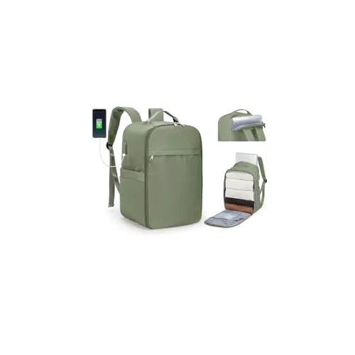 Borsa da Viaggio SZLX Zaino Easyjet Donna Ryanair Bagaglio a Mano Impermeabile Trekking con Porta USB