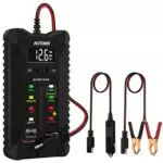 Autder - Tester di Batteria e Voltmetro Digitale 12V 24V con Display LCD