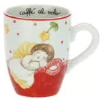 THUN - Mug Sweet Christmas con Angelo in Porcellana