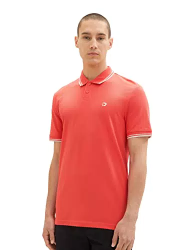 TOM TAILOR Denim Polo Maschile con Stile Casual