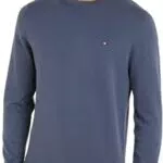 Tommy Hilfiger Maglione Girocollo in Cotone - Uomo