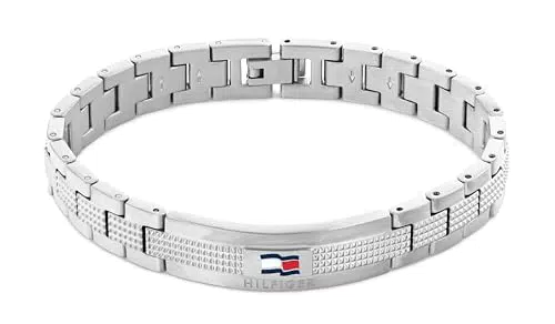 Braccialetto Tommy Hilfiger da Uomo in Acciaio Inossidabile