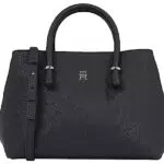 Borsa a Tracolla Donna Tommy Hilfiger TH Emblem Satchel - Modello AW0AW15224